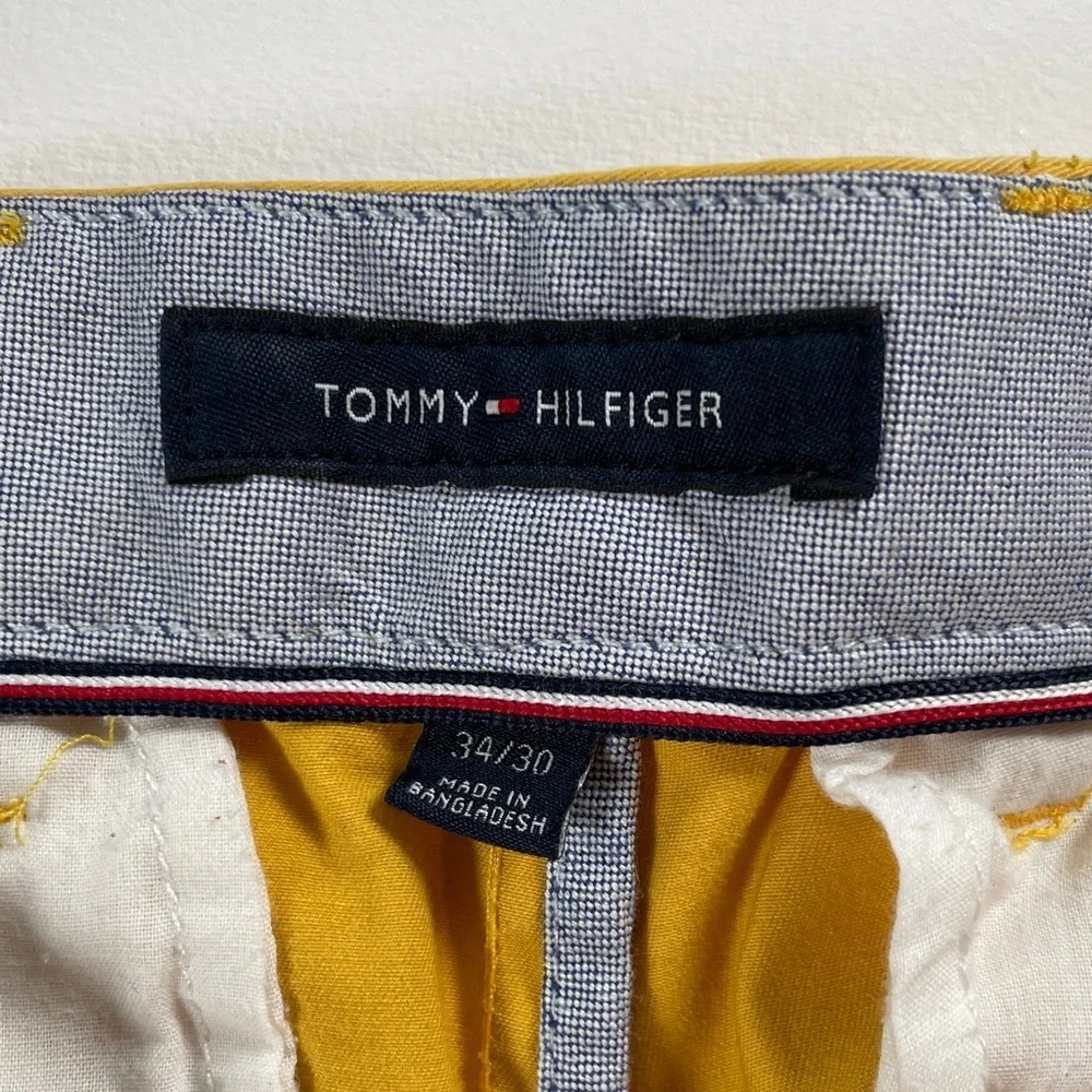 Tommy Hilfiger Yellow Chino Men’s Pants - 34